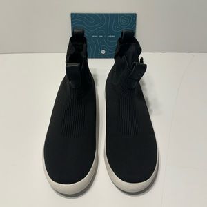 Vessi Weekend Chelsea Sneaker Asphalt Black Size M09 Brand New